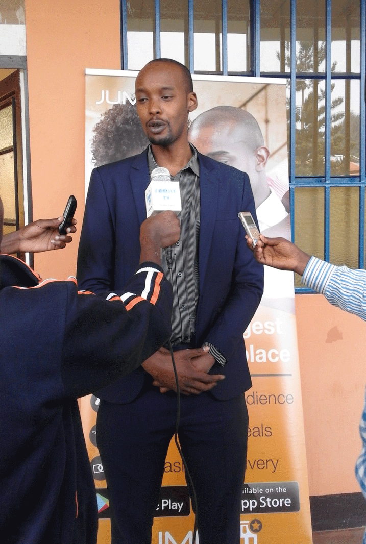 Alvin Katto , Umuyobozi wa Jumia Rwanda, asobanura ubufatanye bwabo mu bucuruzi bwa "Made in Rwanda".