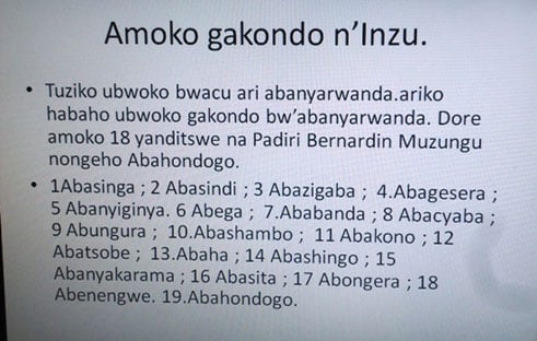 Abahanga mu mateka bagaragaza ko amoko Abanyarwanda bahoranye atari ay'Ubuhutu, Ubututsi n'Ubutwa