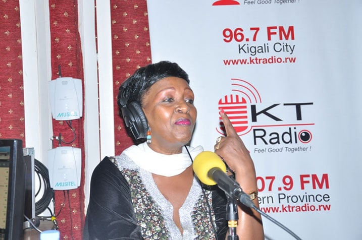 Cécile Kayirebwa mu Nkera Nyarwanda kuri KT Radio.