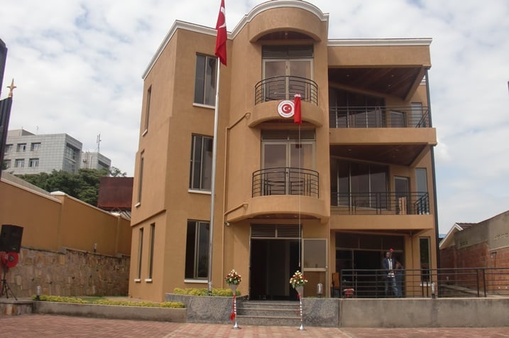 Ibiro bya ambasade ya Turkey ku Kimihurura.