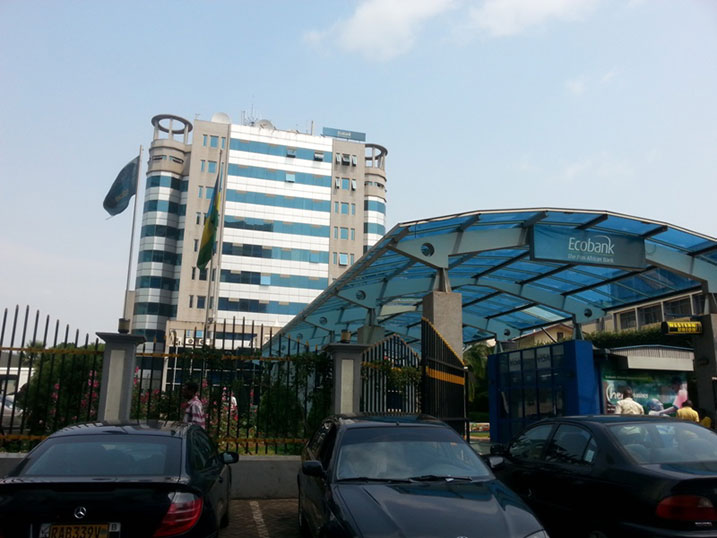 Inyubako ya Ecobank ni imwe mu zimaze igihe mu Mujyi wa Kigali.