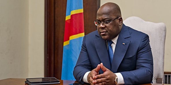 Perezida wa DRC, Antoine Félix Tshisekedi