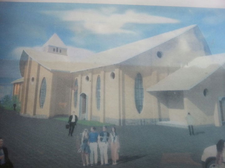 Inyubako y'iyi Katedrali ngo izaba igezweho kandi yakira abakirisitu benshi.