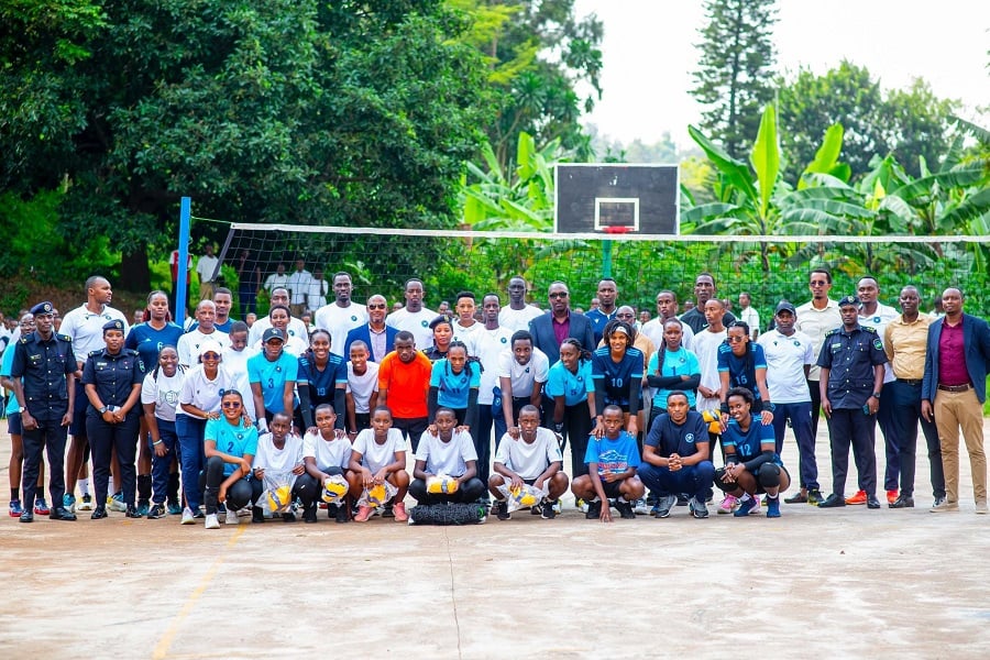 Police VC yafunguye irerero ry'abakina Volleyball
