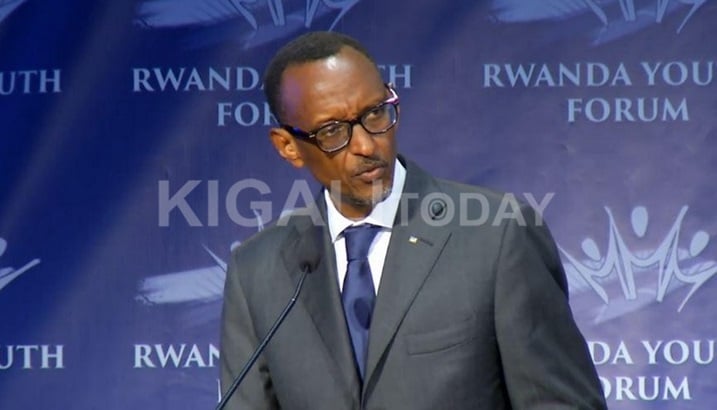 Perezida Kagame yibukije urubyiruko ruri muri Rwanda Youth Forum ko ari bo igihugu gitezeho ejo hazaza.
