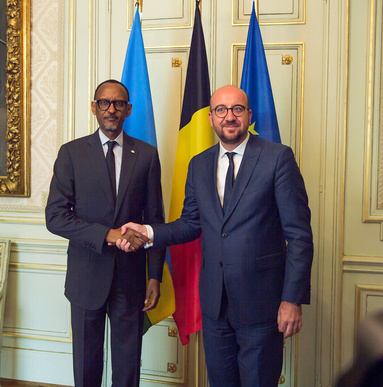 Perezida Kagame yakirwa na Minisitiri w