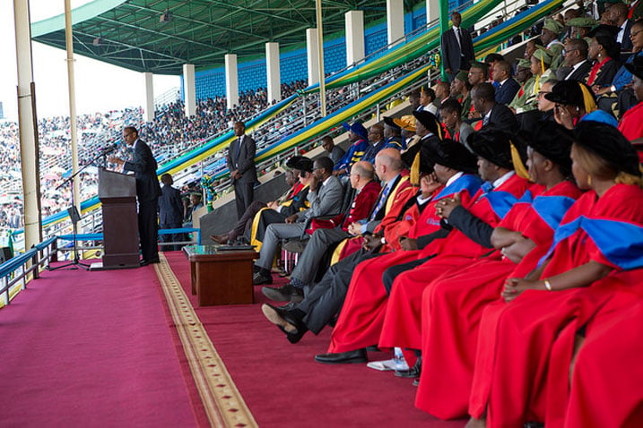 Perezida Kagame yateguje abarangije kwiga ikidni kizamini kibategereje.