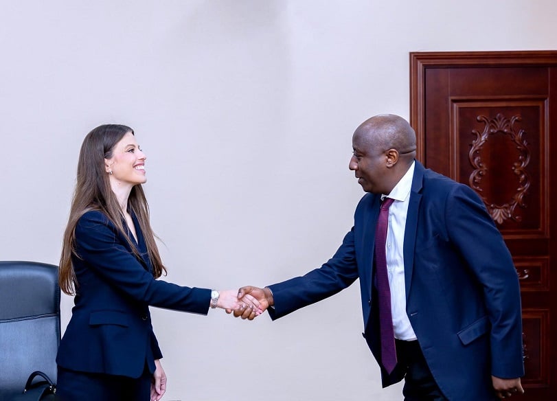 Minisitiri w'Intebe, Dr. Edouard Ngirente yakira abo bashyitsi