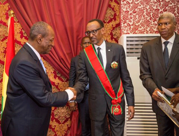 Aha yambikwaga umudari mu gihugu cya Guinnee