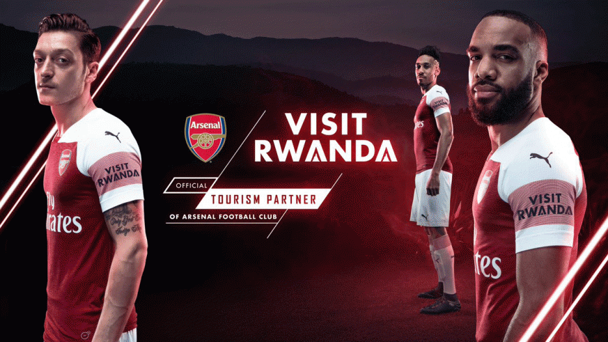 U Rwanda rufitanye amasezerano na Arsenal yo kurwamamaza