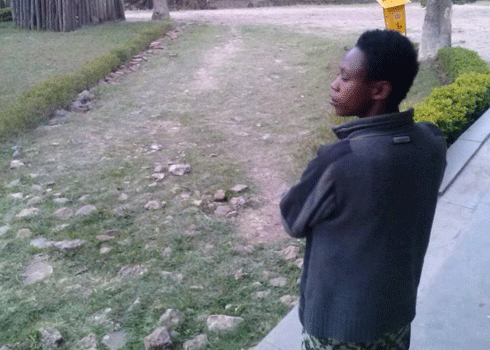 Murorunkwere Muhoza yitwikiye umwana ngo abitewe n'umujinya.