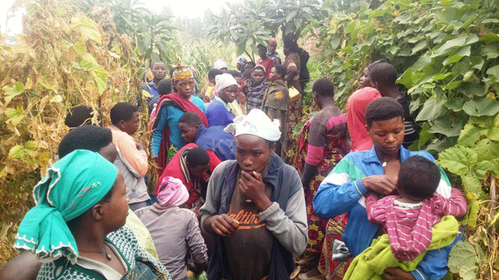 Ababyeyi bari bumiwe bishwe n'agahinda.