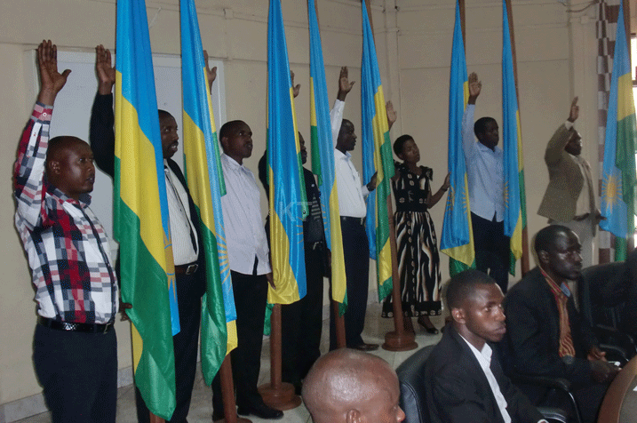 Abahesha b'inkiko barahiriye kuzuza inshingano nshya bahawe.