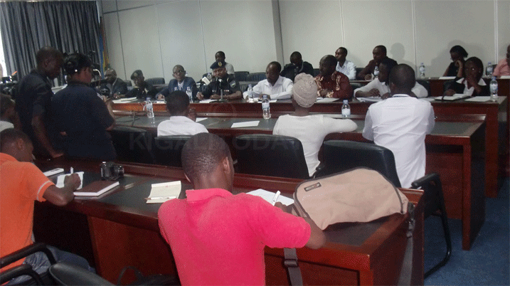 Abanyamakuru bari bitabiriye iki kiganiro