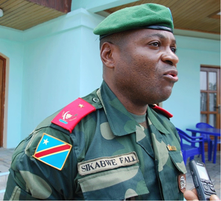 Br .Gen. Sikabwe washyizweho kuyobora ingabo muri Kivu y'Amajyaruguru.