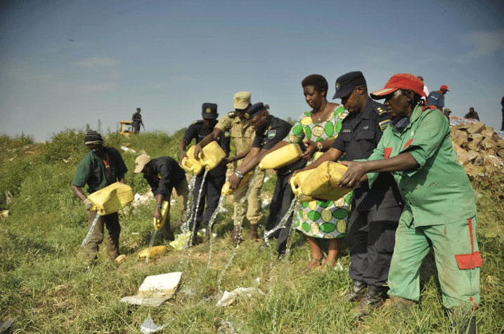 Hanamennwe litiro 115 za Kanyanga