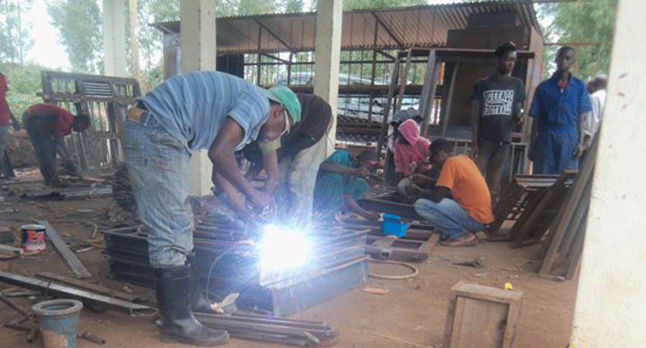 Ngo babonye imirimo mishya ijyanye no gusudira.