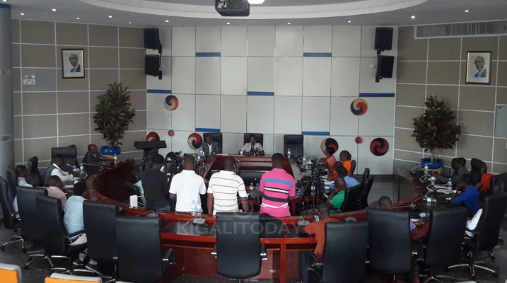 Ubuyobozi bw'Umujyi wa Kigali mu kiganiro n'abanyamakuru