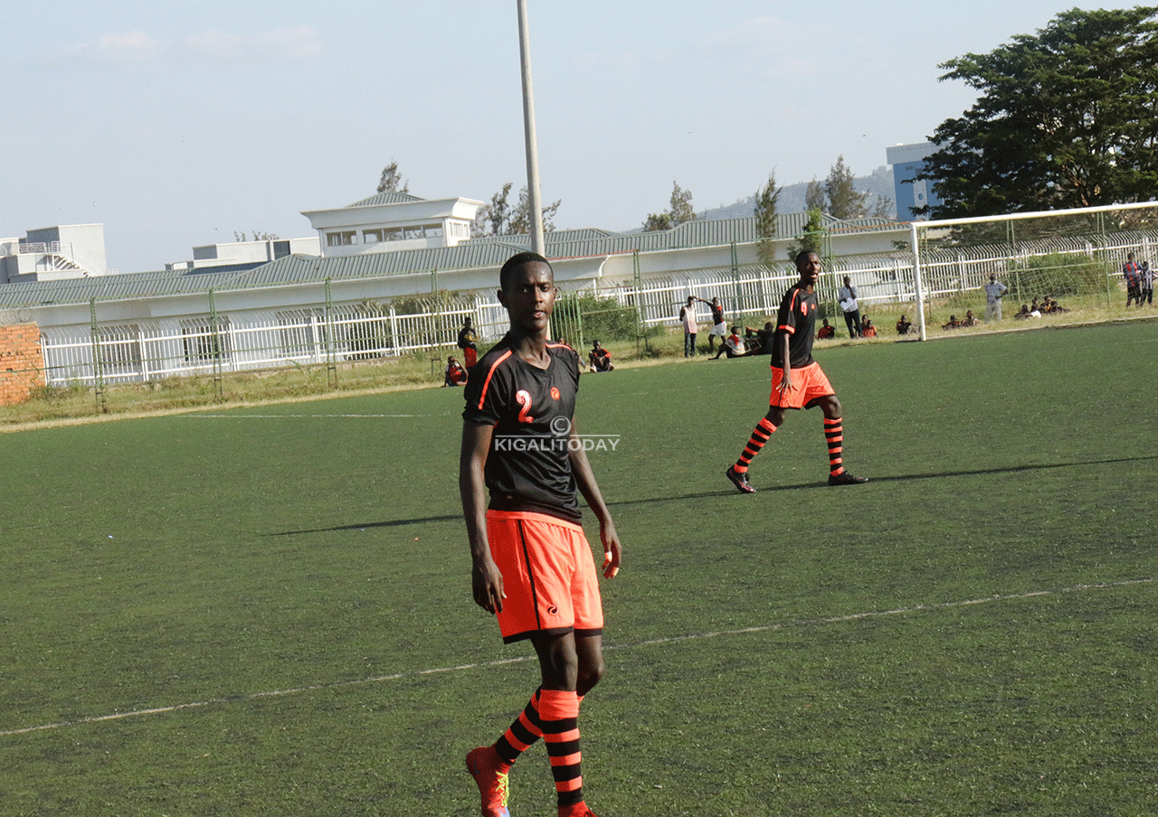 Nkubana Marc w'Isonga, umwe mu bakinnyi bakiri bato ariko bagaragaza ejo hazaza heza