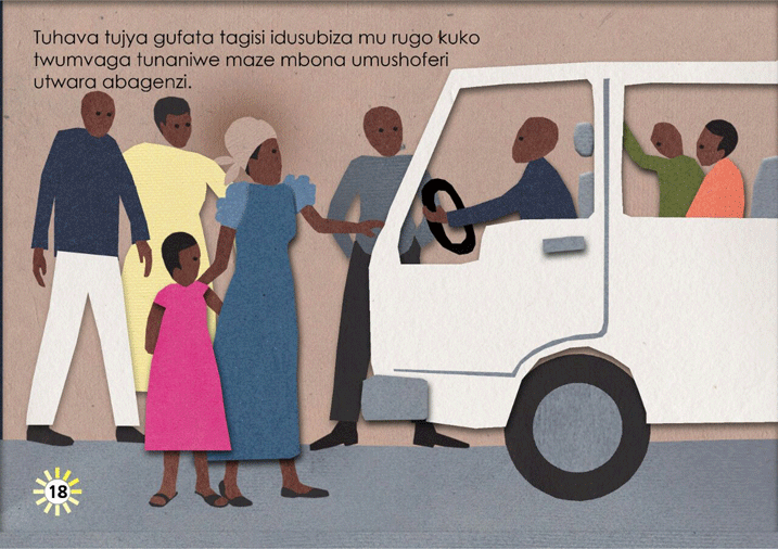 Mu bugeni yigisha abana b'imfubyi bakora inkuru zishushanyije hakoreshejwe impapuro zajugunywe