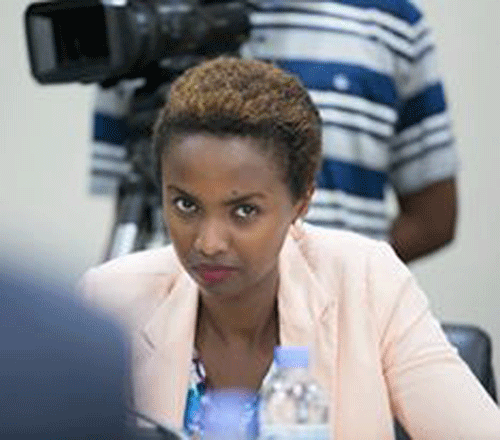 Pamela Mudakikwa, Ushinzwe Itangazamakuru muri Minisiteri y' Uburinganire n'Iterambere ry'Umuryango (Migeprof)