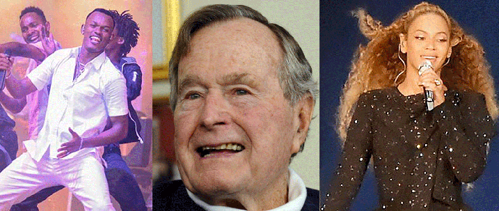 Igitaramo cya Buravan, urupfu rwa Bush, umuryango wa Jay z na Beyonce muri Afurika ni bimwe mu byaranze iyi weekend