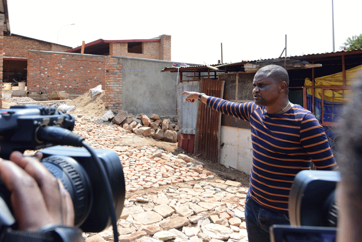 Rutayisire Masengo yerekana aho yagendaga yihisha anasobanura uko byamugendekeye.