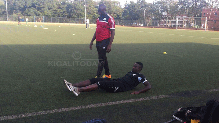 Twizerimana Onesme wavuye muri As Kigali yavuriwe muri Maroc none yatangiye gukora imyitozo yoroheje