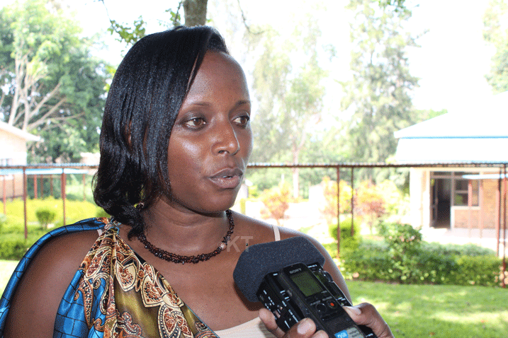 Umuhuzabikorwa w'Inama y'Igihugu y'Abagore mu Ntara y'Iburasirazuba, Uwingabiye Alice.