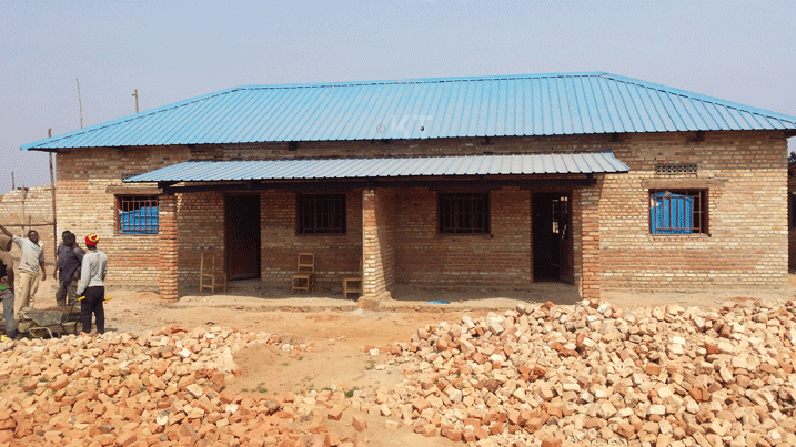 Imwe mu nzu abo abo baturage bazatuzwamo.