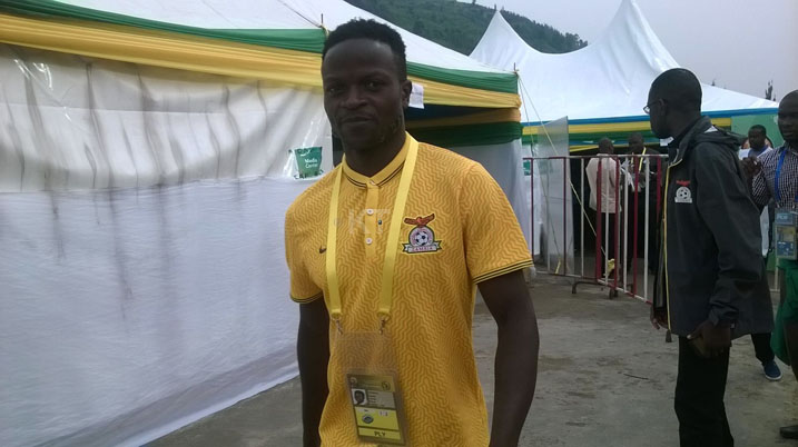 Isaac Chansa watsinze igitego cya Zambia