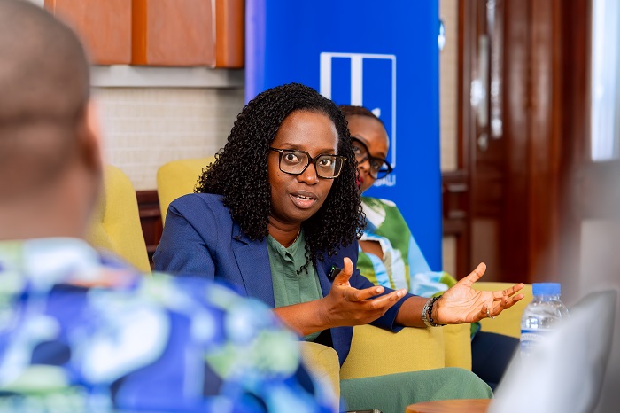 Umuyobozi Mukuru wa BK, Dr. Diane Karusisi aganiriza urwo rubyiruko