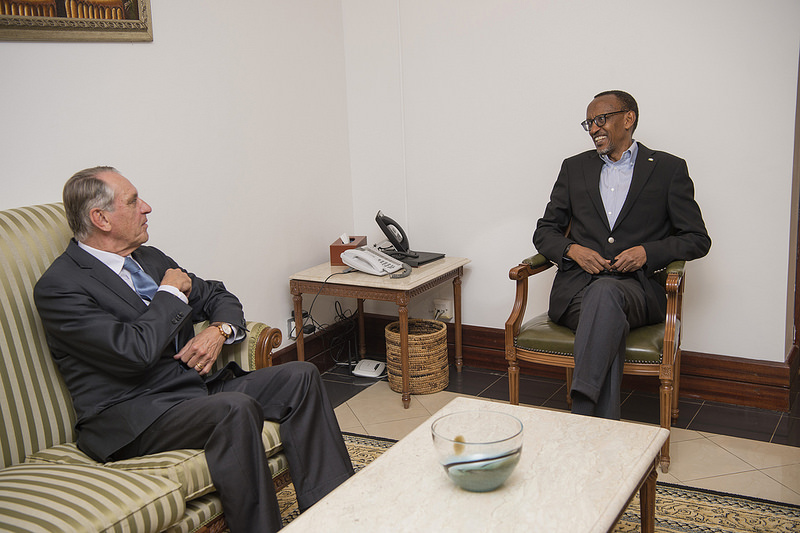 Perezida Kagame yakiriye Jan Eliasson muri Village Urugwiro