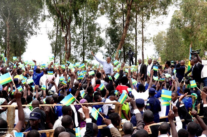 Perezida Kagame yakiriwe n
