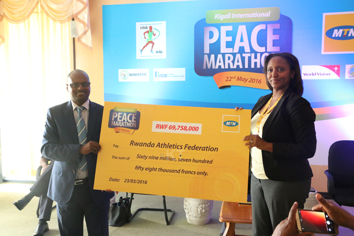 MTN itanga sheki ya Milioni 69