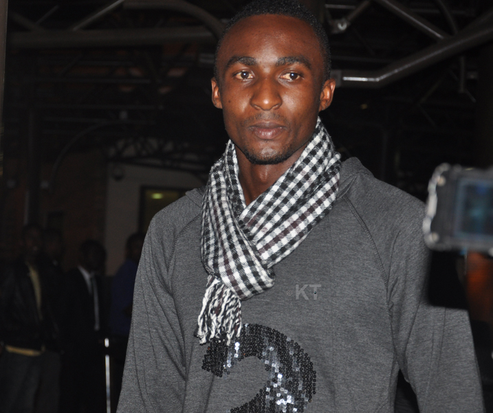 Sugira Ernest ubwo yari ageze i Kanombe