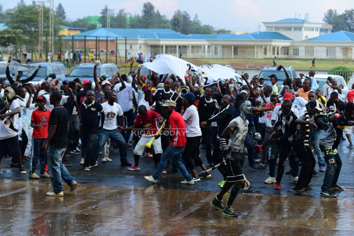 Abafana ba APR nyuma y'umukino