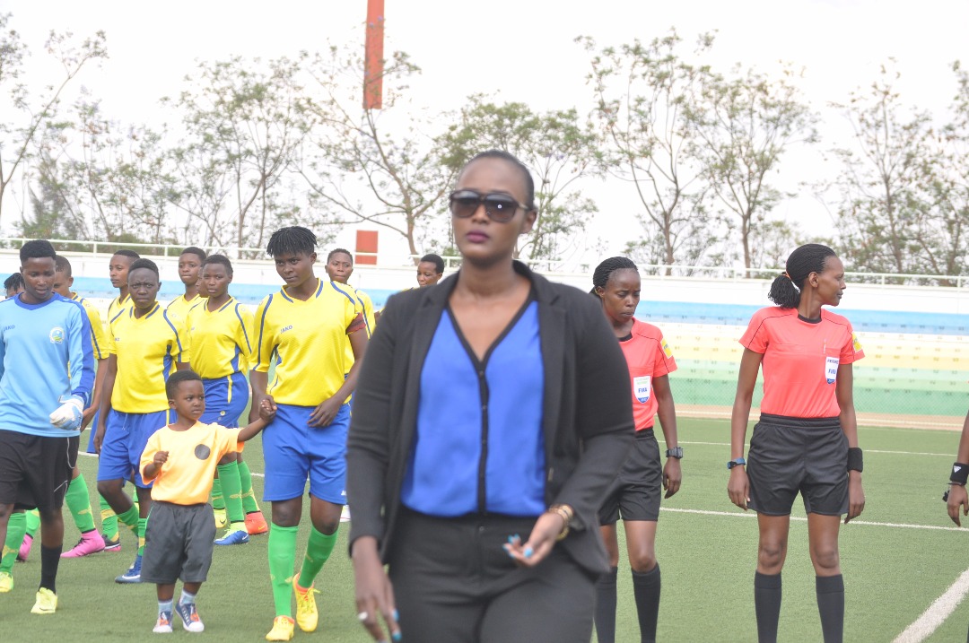 Umukino ku mpande zose wari uyobowe n'abagore