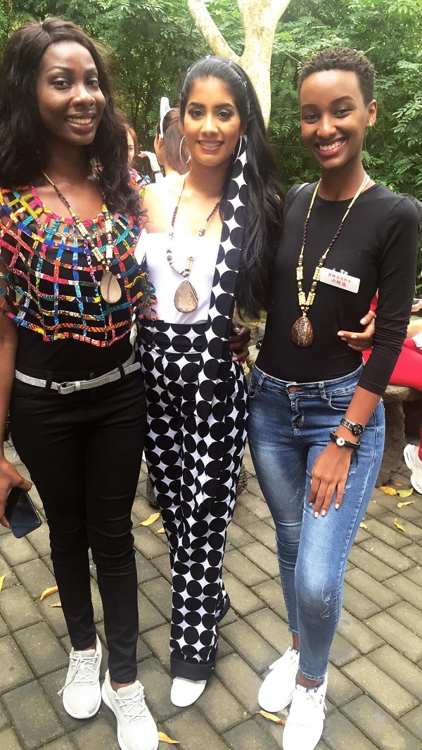 Miss iradukanda yamaze kumenyerana na bagenzi be 