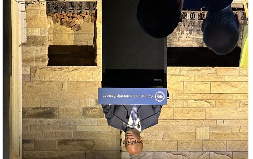 Amb. Olivier Nduhungirehe muri Australia 