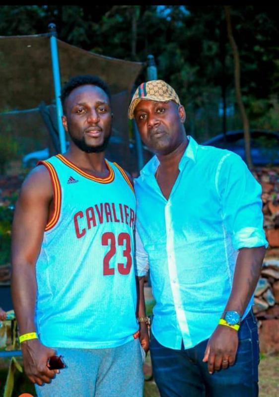 Kapiteni wa Rayon Sports Rugwiro Herve na Karekezi Olivier