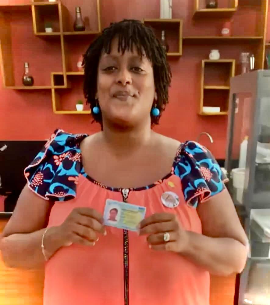 Inamuco Kagabo Lyse-Pascale, avuga nyuma yo kubona ubwenegihugu inzozi ze zabaye impamo