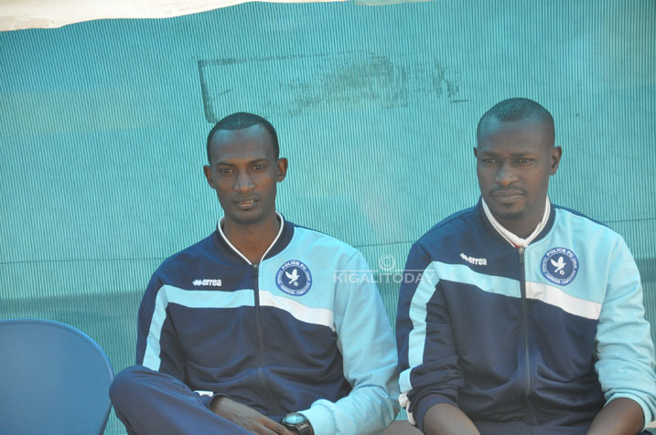 Abatoza ba Police Fc mbere y'uko umukino utangira