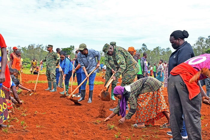 Ikibuga cy'umupira cya Jarama muri Ngoma cyatunganyijwe kinaterwamo ubwatsi