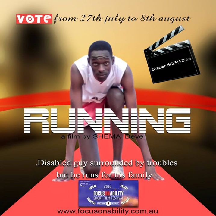 Filime "Running" ihabwa amahirwe yo kwitwara neza.