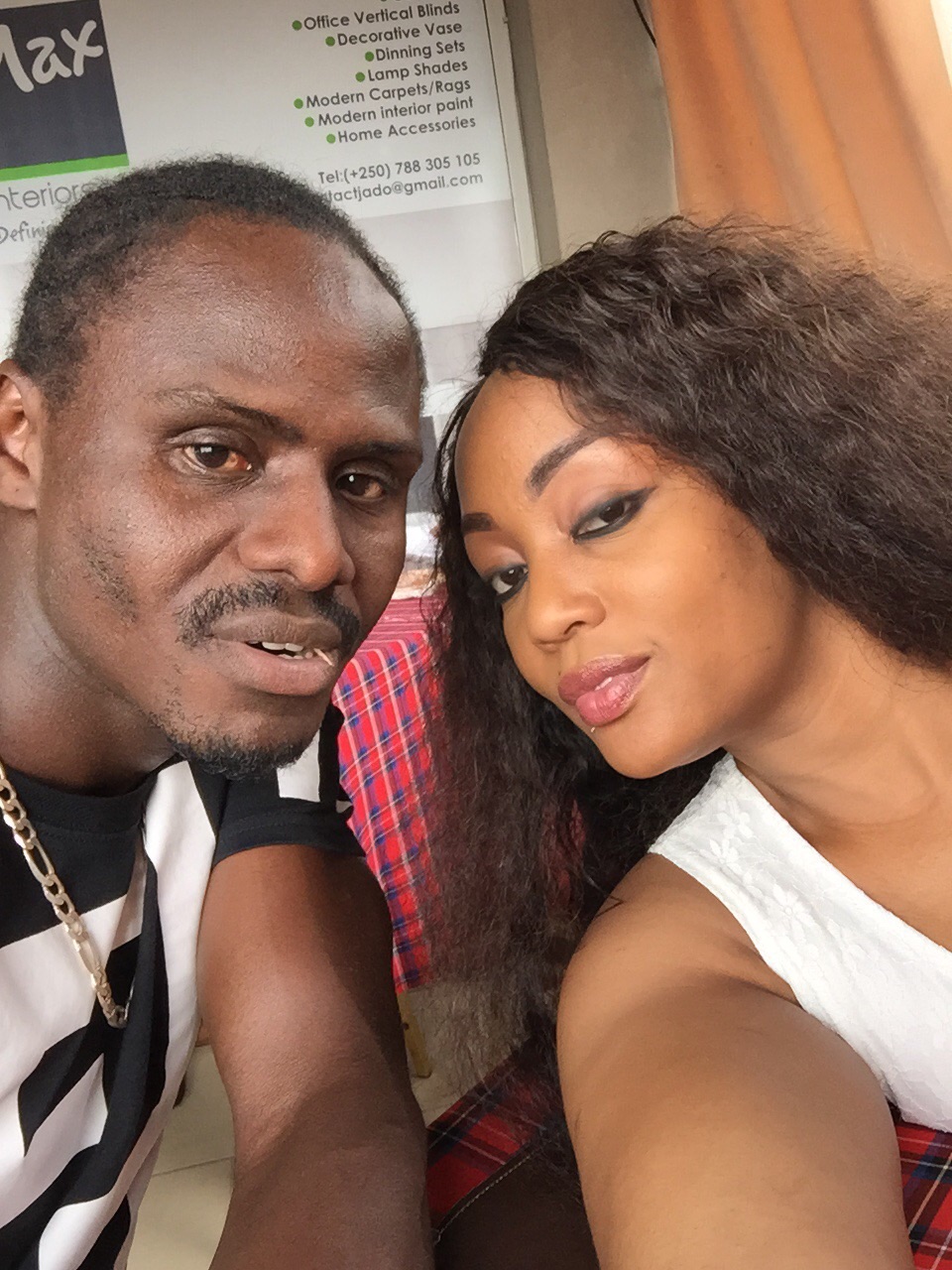 Nyakwigendera Katauti na Irene Uwoya ubwo bari bari mu rukundo 