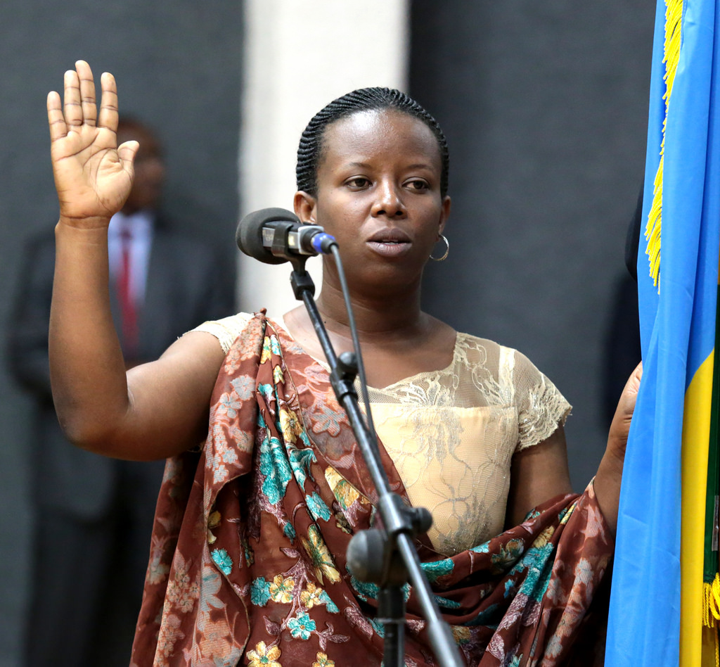 Kamayirese Germaine wagizwe Minisitiri w'ibikorwa by'ubutabazi