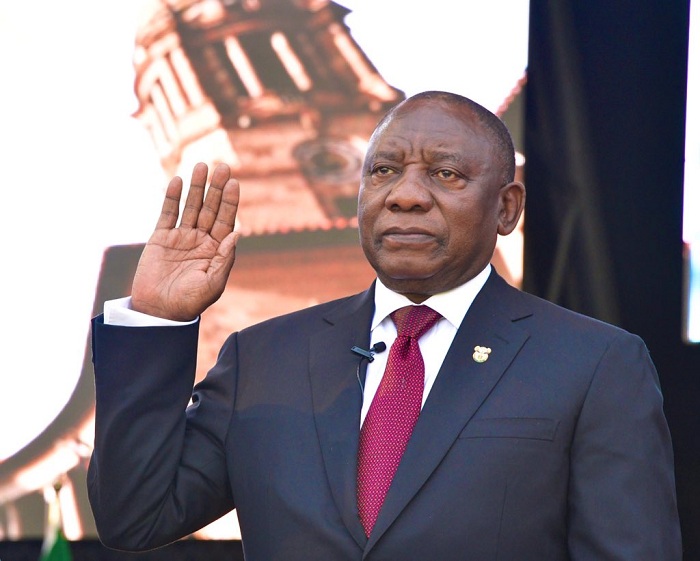 Cyril Ramaphosa yarahiriye kuyobora Afurika y'Epfo muri manda y'imyaka itanu
