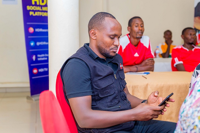 Nteziryayo Narcisse wa AHF Rwanda