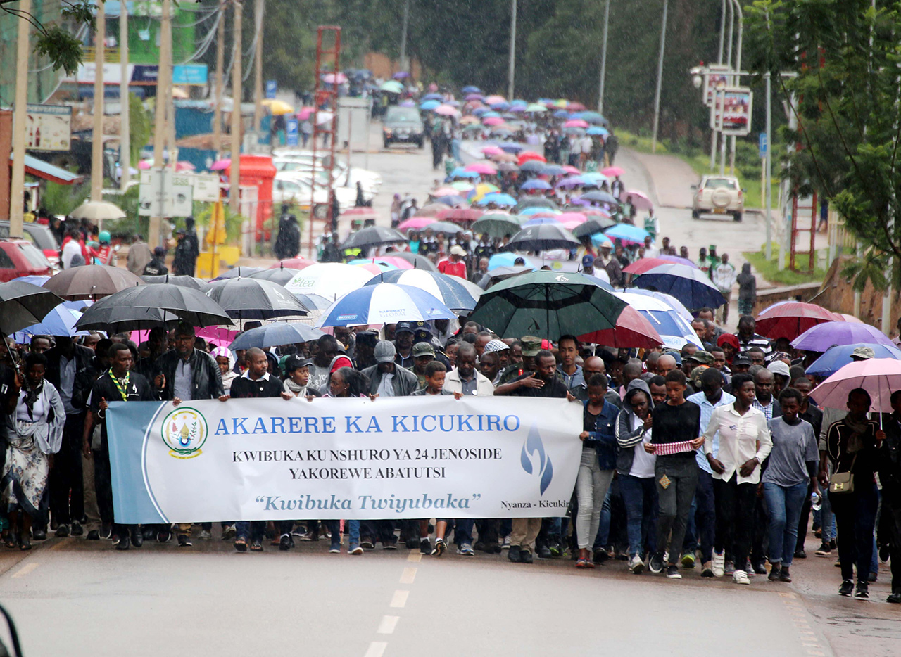 Habaye urugendo rwo kwibuka